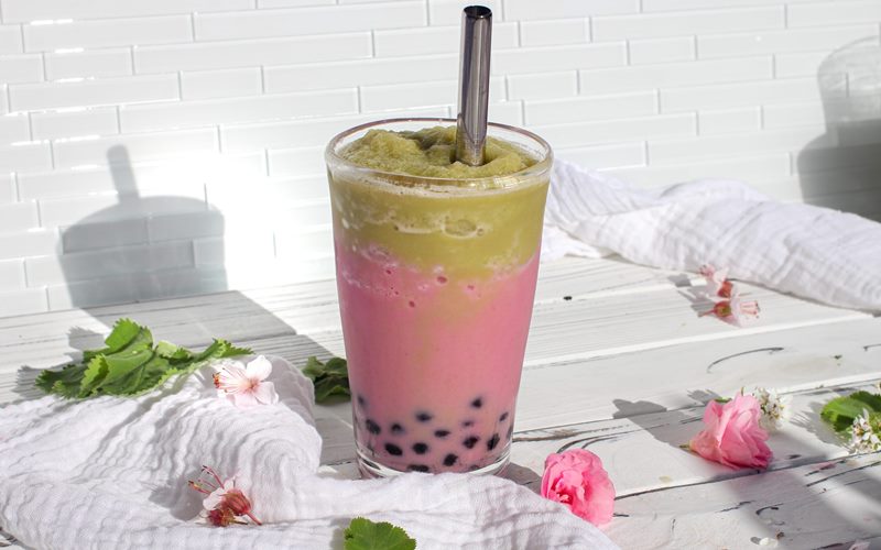 Pink Milk Tea