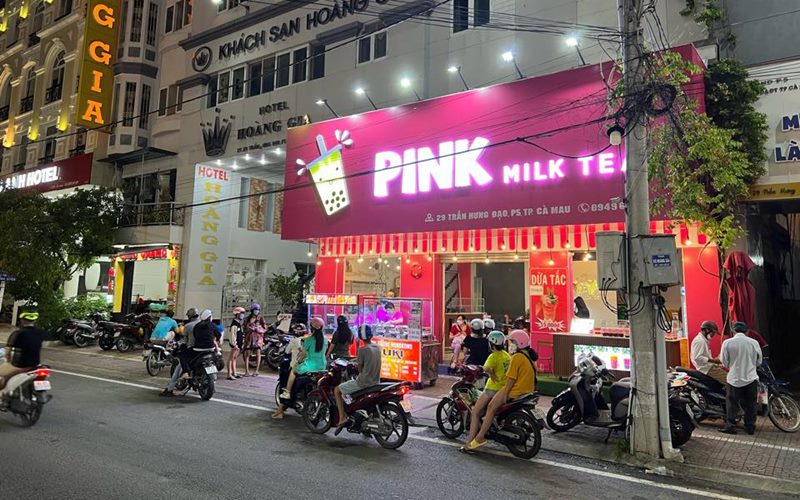 Pink Milk Tea