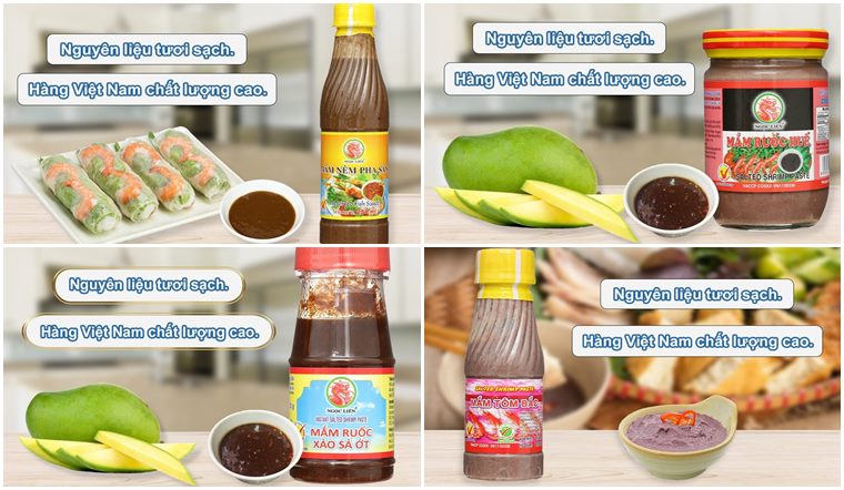 Nêm nếm trọn vị món ăn Việt với nước chấm, mắm Ngọc Liên