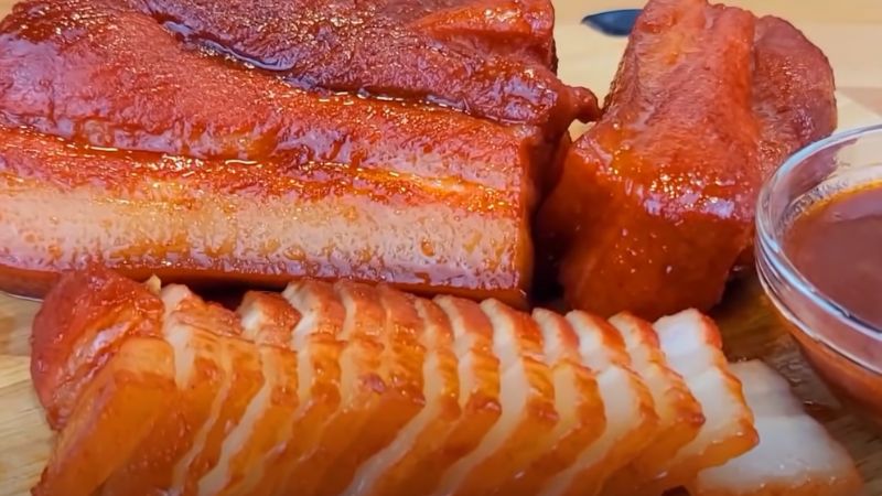 thịt khìa không cần nước dừa