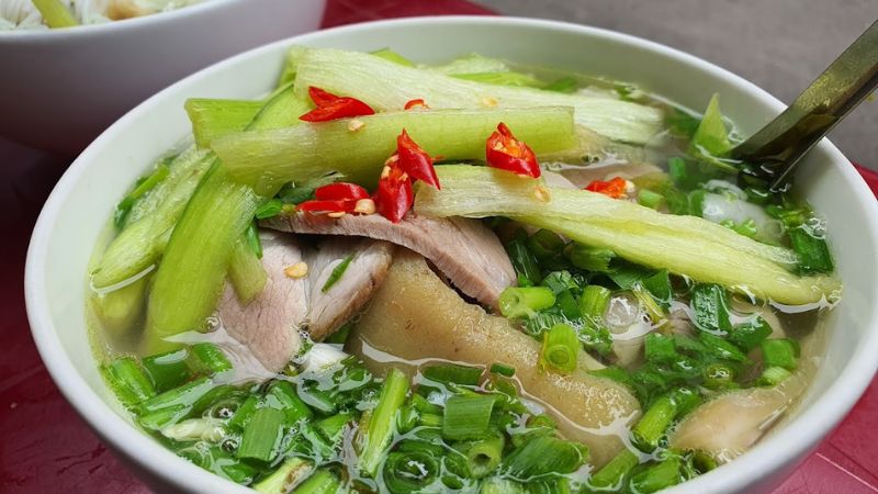 Những món ngon từ dọc mùng cho bà bầu