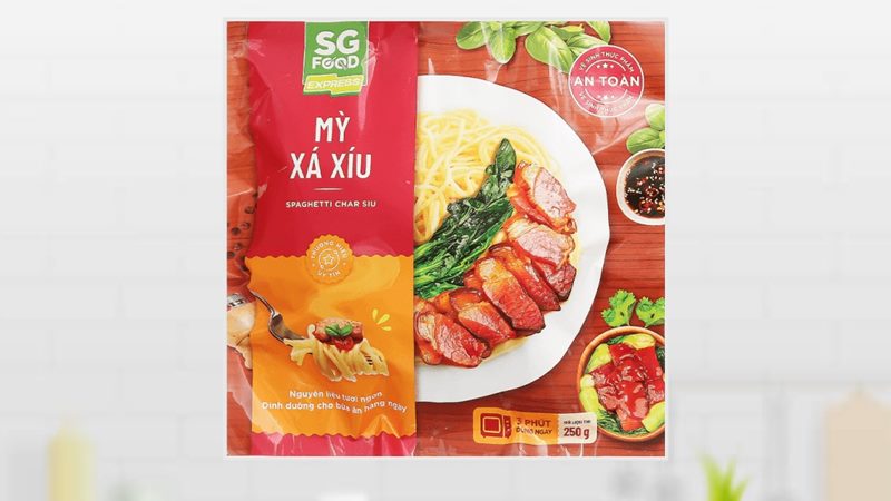 Mì xá xíu SG Food gói 250g
