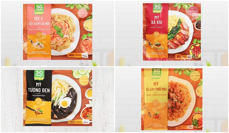 Thử ngay 4 loại mì làm sẵn, ăn liền thơm ngon, tiện lợi từ SG FOOD