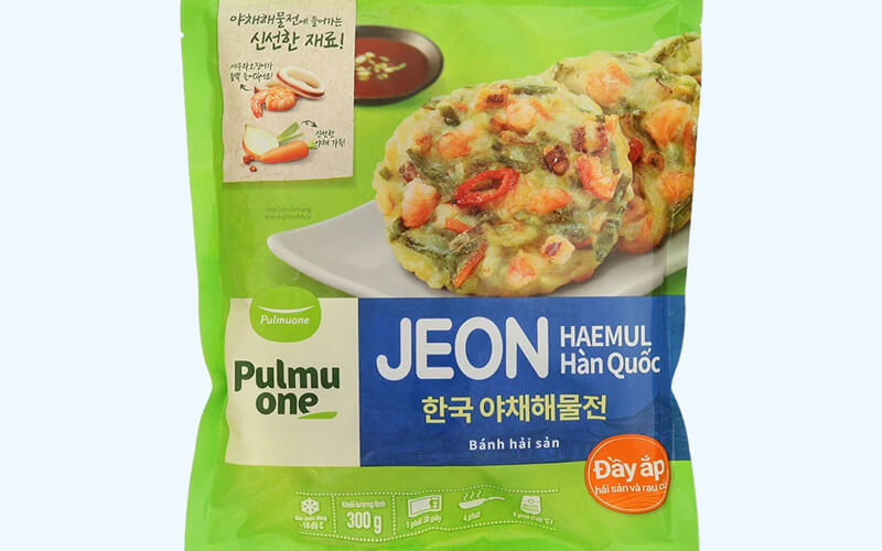 Bánh hải sản Jeon Haemul Hàn Quốc Pulmuone gói 300g