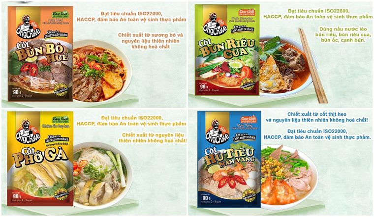 Nêm nếm món nước ngon chuẩn vị với gói cốt gia vị Ông Chà Và