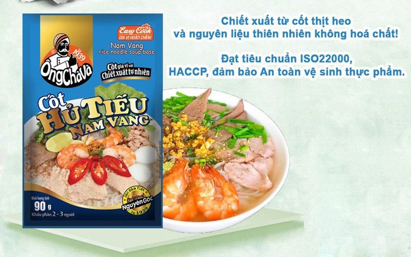Cốt hủ tiếu Nam Vang Ông Chà Và gói 90g