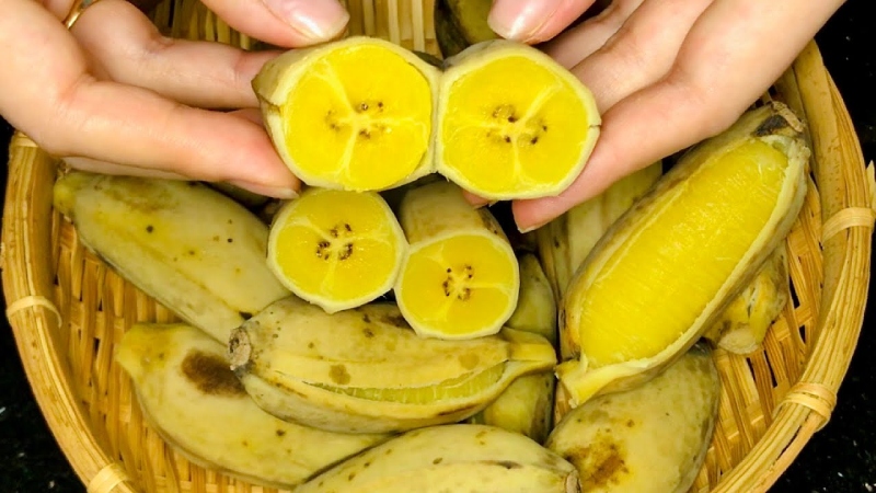 Chọn chuối sáp nghệ