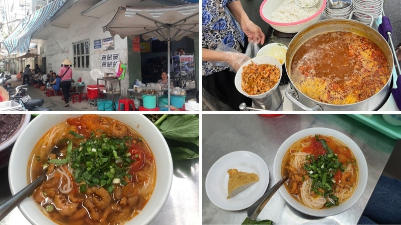 Giới thiệu quán bún riêu tôm khô đường Nguyễn Kim, quận 10 Giới thiệu quán bún riêu tôm khô đường Nguyễn Kim, quận 10