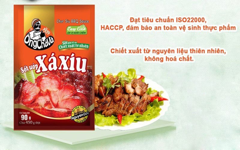 Sốt ướp xá xíu Ông Chà Và gói 90g