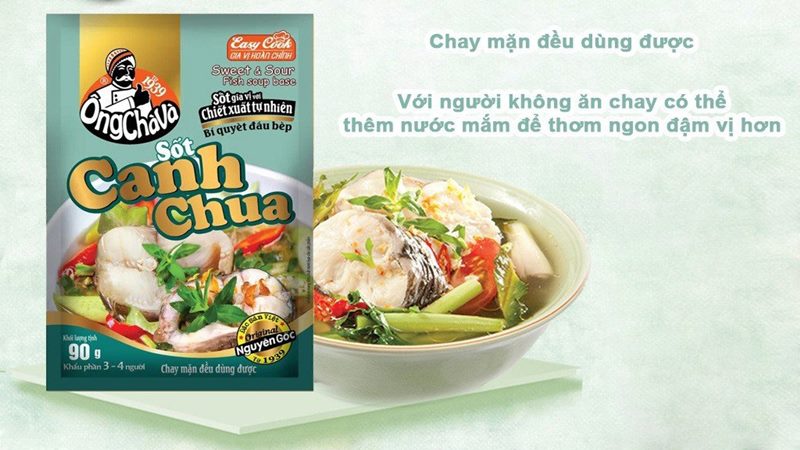Sốt nấu canh chua Ông Chà Và gói 90g