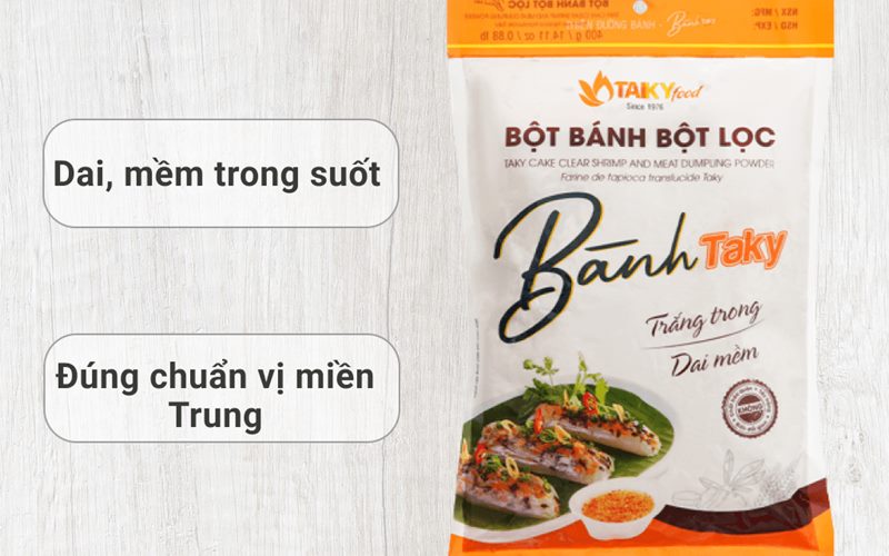 Bột bánh bột lọc Tài Ký gói 400g Bột bánh bột lọc Tài Ký gói 400g