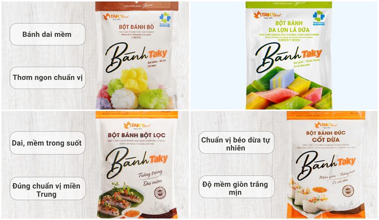 Làm bánh ngon mỗi ngày với bột làm bánh Tài Ký