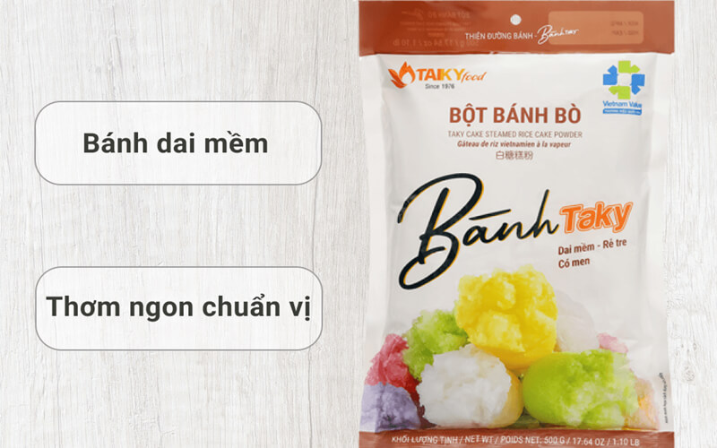 Bột bánh bò Tài Ký gói 500g Bột bánh bò Tài Ký gói 500g