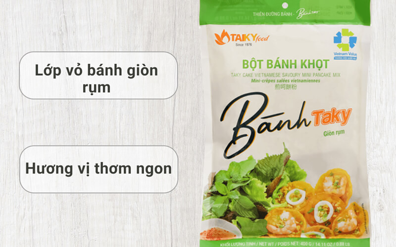 Bột Bánh Khọt Tài Ký gói 400g Bột Bánh Khọt Tài Ký gói 400g