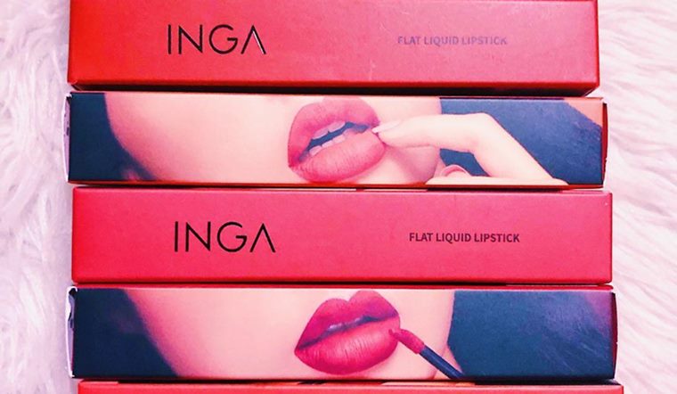 Khám phá bảng màu đa dạng của son INGA Flat Liquid