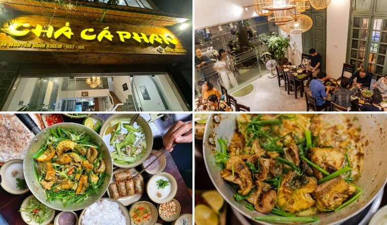 Thưởng thức chả cá Lã Vọng chuẩn vị giữa trung tâm Thủ đô