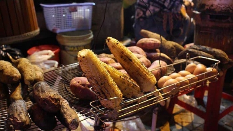Ngô khoai nướng