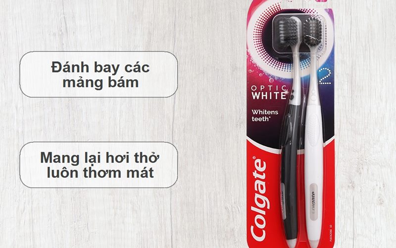 Bàn chải Colgate trắng răng Optic White
