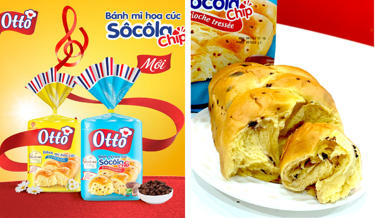 Bạn có biết điều gì làm nên sự khác biệt của bánh mì hoa cúc Otto hạt sôcôla?