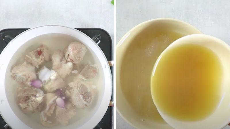 Nấu nước dùng Nấu nước dùng