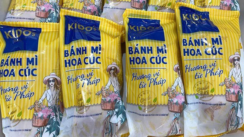 Bánh mì hoa cúc KIDO'S
