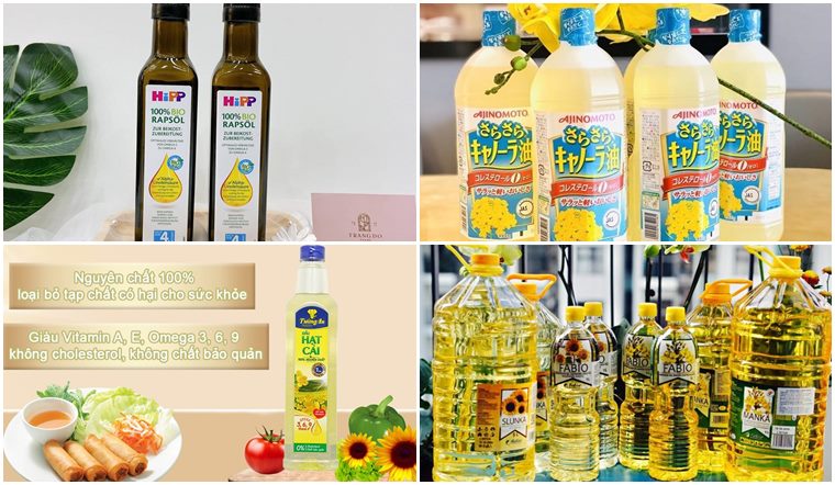 Top 5 dầu hạt cải tốt nhất cho sức khỏe tim mạch