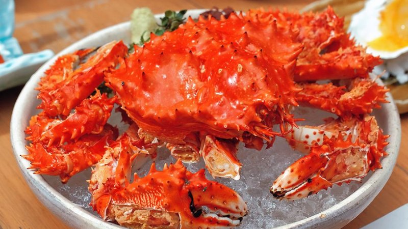 Các món ăn ngon từ cua hoàng hậu Hanasaki