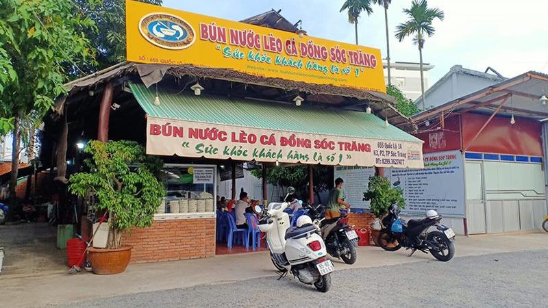 Quán Bún nước lèo Cá Đồng Sóc Trăng