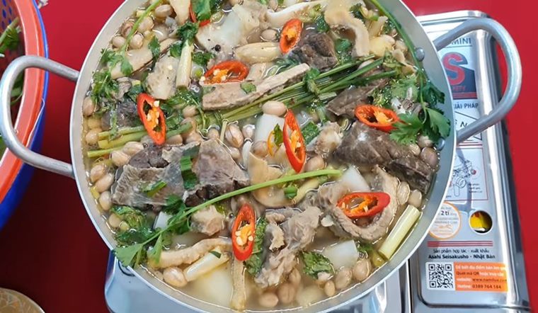 Cách nấu lẩu lòng bò hầm sả ấm nồng cho những ngày trời lạnh