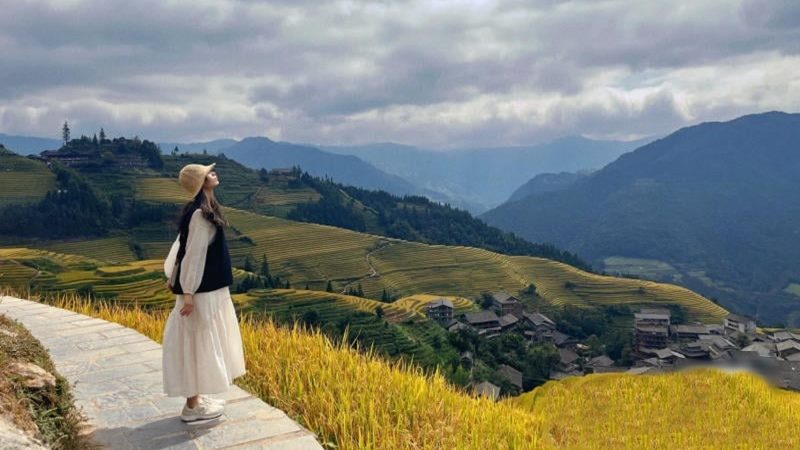 Chụp góc nghiêng 45 độ lấy cá view bậc thang