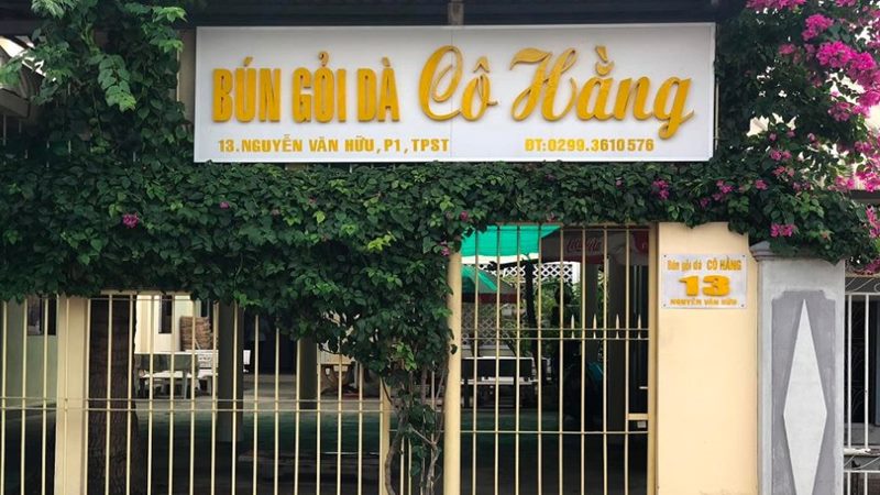 Bún gỏi dà Cô Hằng Bún gỏi dà Cô Hằng