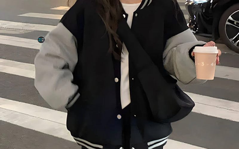 Áo khoác bomber + Túi đeo chéo