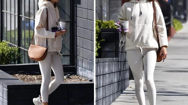 Áo hoodie + Quần legging + Túi cốp