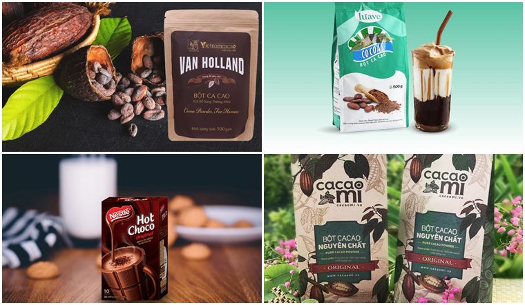 Top 10 bột cacao nguyên chất ngon nhất, chất lượng cao nhất hiện nay