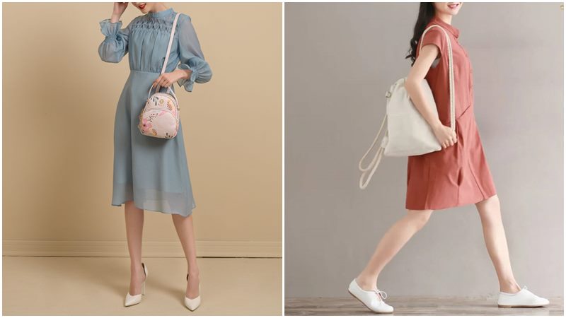 Balo với váy liền thân
