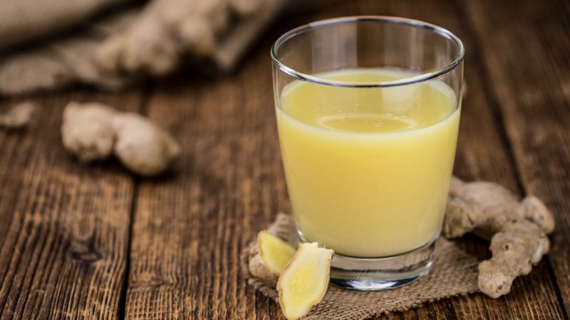 Uống nước ép gừng tăng cường khả năng miễn dịch