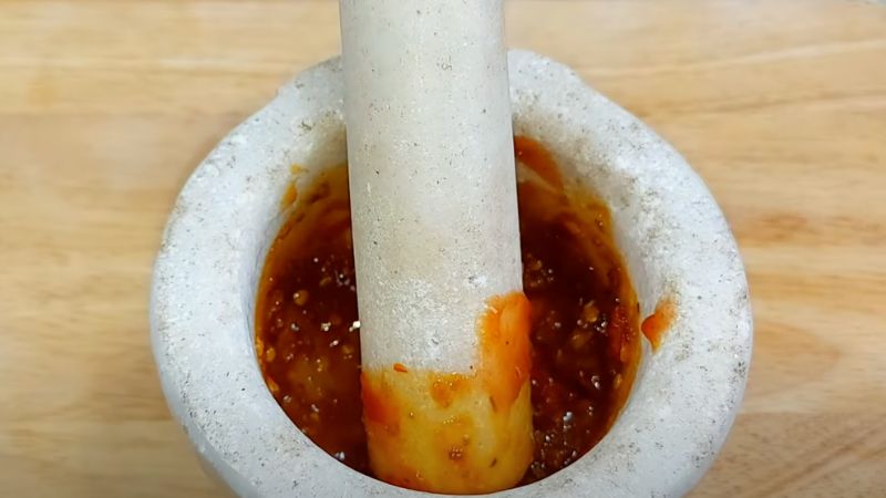 Làm sốt muối ớt Làm sốt muối ớt