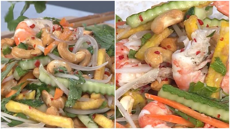 món gỏi hạt điều