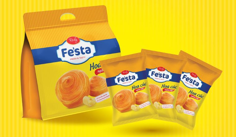 Bí mật đằng sau hương vị thơm ngon của bánh mì hoa cúc Fe'sta ngàn lớp