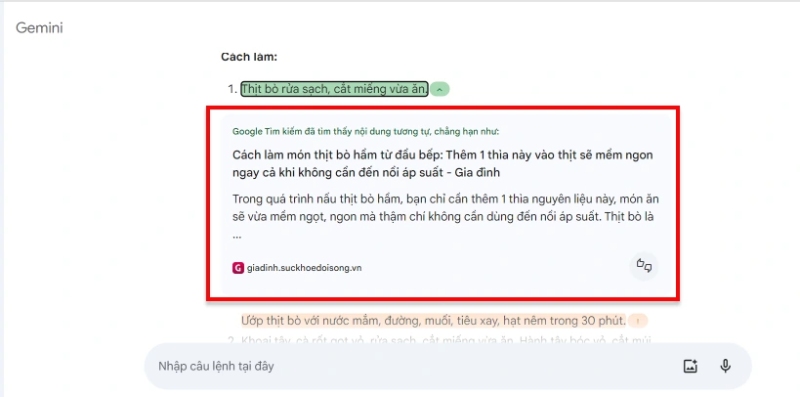Xác minh câu trả lời trên Google
