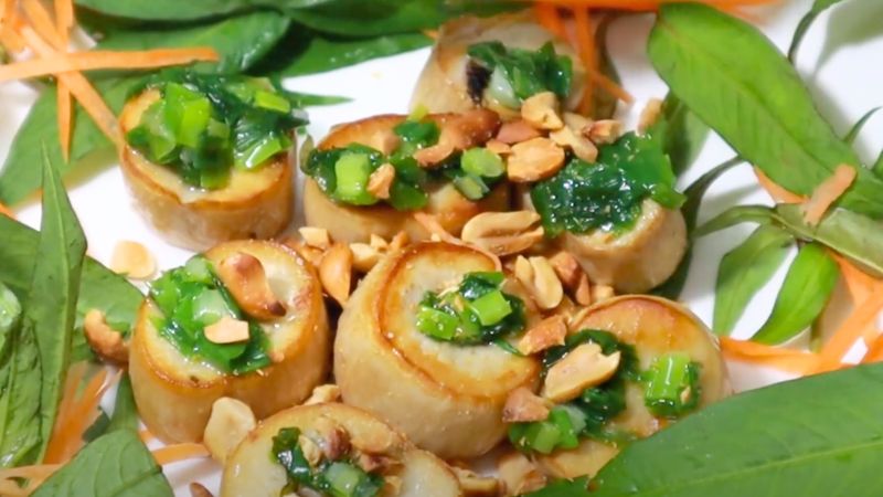 món nấm đùi gà nướng mỡ hành món nấm đùi gà nướng mỡ hành