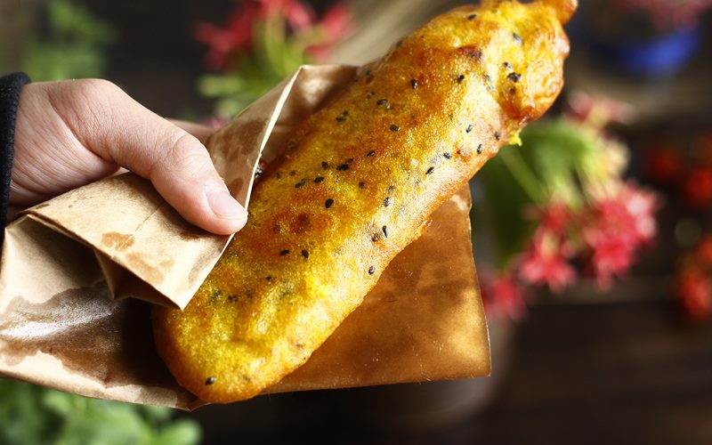 Bánh chuối chiên Trương Hán Siêu