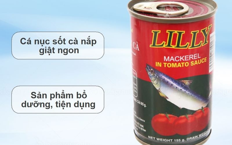 Cá nục sốt cà Lilly