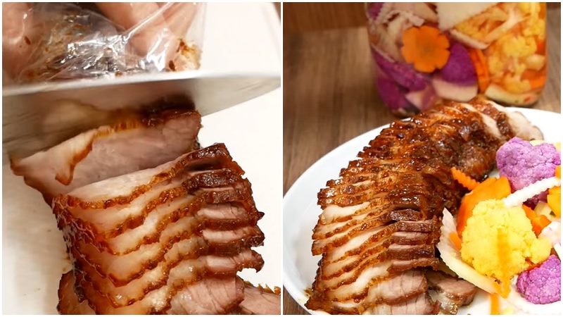 Thành phẩm thịt khìa ngũ vị hương