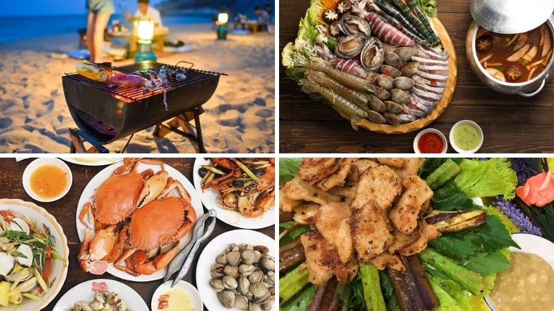 Ăn gì khi du lịch Bãi Lữ Nghệ An, quán nào ngon?