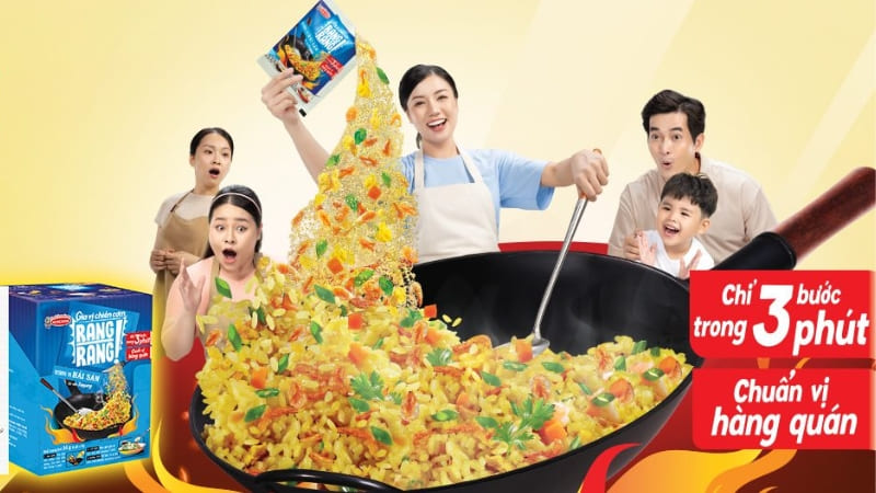 Hướng dẫn sử dụng gia vị Rang Rang chỉ với 3 bước