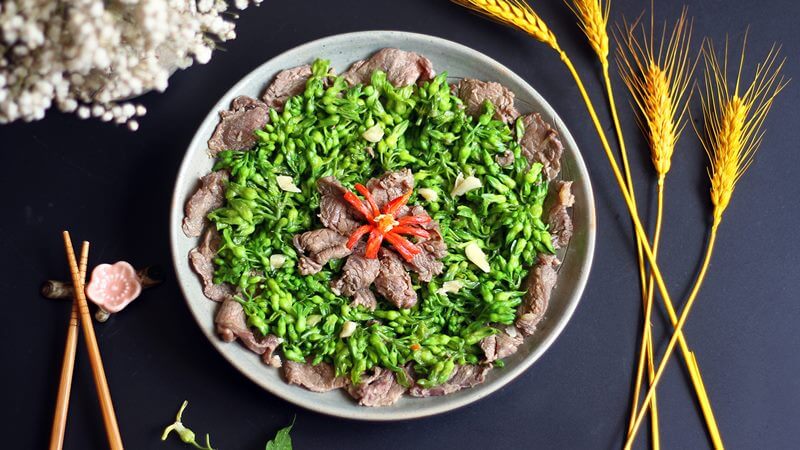 Những lưu ý khi bà bầu ăn hoa thiên lý