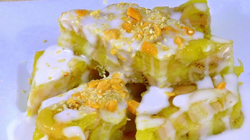 Món bánh chuối của Solar Food