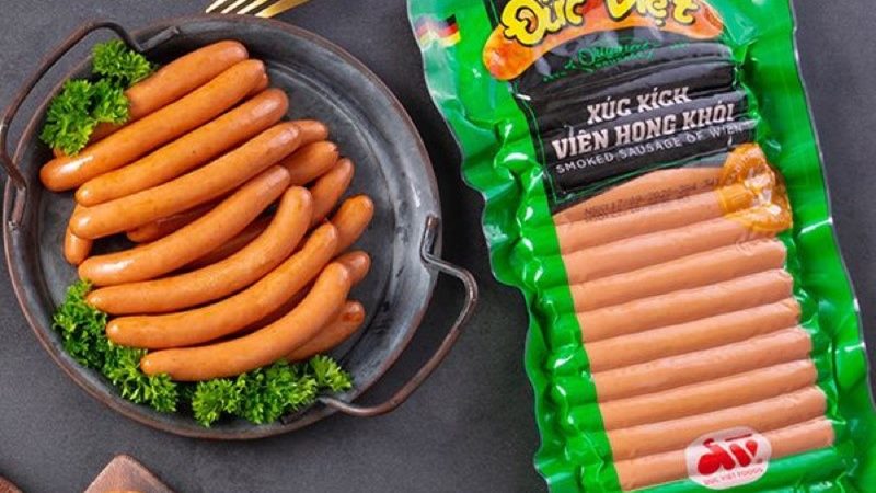 Xúc xích xông khói Đức Việt