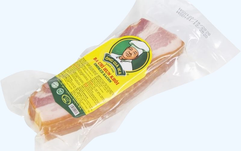 Thịt xông khói Ông Già Ika